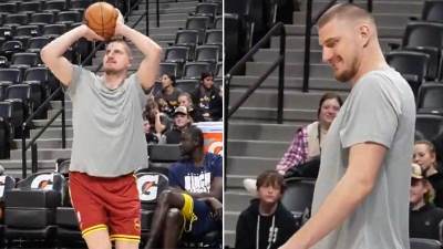  nikola jokic nevjerovatna trojka u nba video snimak 