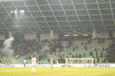  Sukob navijača Olimpije i Borca 