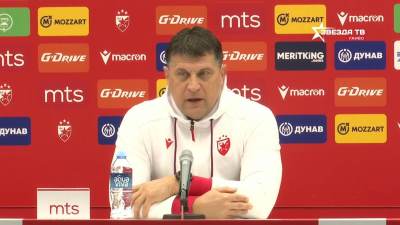  Vladan Milojević pred derbi s Partizanom 