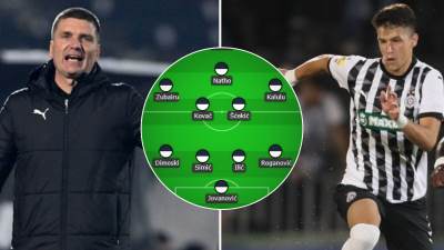  Sastav Partizana za meč sa Zvezdom 