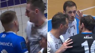  Rukomet Metaloplastika Partizan tuča 