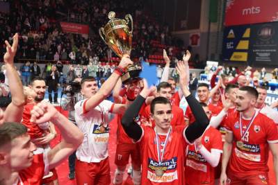  Radnički iz Kragujevca osvojio Kup Srbije u odbojci 