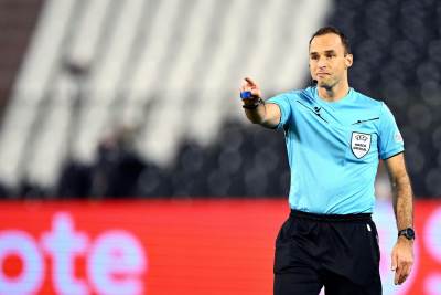  Žerom Brisar sudi meč Borac - Rapid 