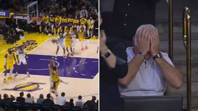  Reakcija Saše Dončića na trojku Luke Dončića  