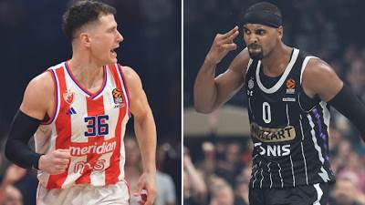  Kolike su šanse Crvene zvezde i Partizana da izbore plej-of Evrolige 
