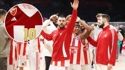  KK Crvena zvezda igra u retro dresovima  