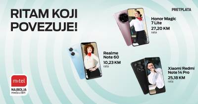  Ritam koji povezuje - novi telefoni uz više neta i više zabave 