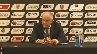  Željko Obradović o porazu od Dubaija 