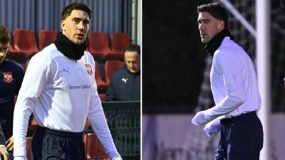  Dušan Vlahović na okupljanju reprezentacije 