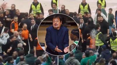  Navijači Panatinaikosa gađali i polijevali sudije 