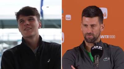  Jakub Menšik i Novak Đoković u finalu mastersa u Majamiju 