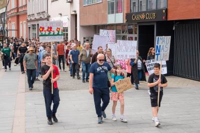  Protest u Prijedoru protiv rudnika Bukova Kosa 
