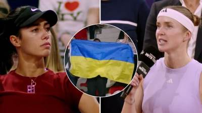 Elena Svitolina nakon pobjede nad Olgom Danilović poručila slava Ukrajini Elena Svitolina nakon pobjede nad Olgom Danilović poručila slava Ukrajini