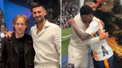  novak djokovic sa fudbalerima real madrida 