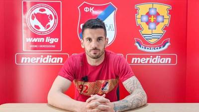  Toni Jović, napadač Sloge, pred Zrinjski: Svi volimo da igramo ovakve utakmice 