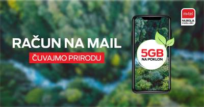 Na Dan planete Zemlje, odaberite „Račun na mail“ Na Dan planete Zemlje, odaberite „Račun na mail“