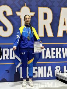  Juniorka iz Prnjavora Una Živanić evropska vicešampionka! 