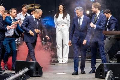  Dimna bomba prekinula govor Donalda Tuska u Holandiji 