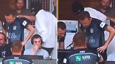 Čovjek sa fantomkom na utakmicu ABA lige Čovjek sa fantomkom na utakmicu ABA lige