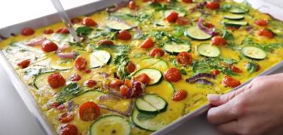  Recept za omlet s povrćem iz rerne 