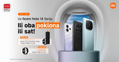  Vrijedni pokloni uz Redmi Note 14 seriju iz m:tel ponude 