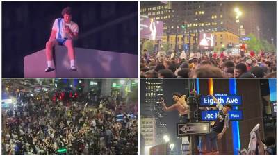  slavlje navijaca njujork niksa 