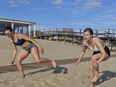  Elvedina Muzaferija na pripremama u Portugalu 