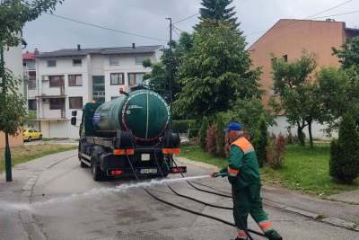  Pojačano čišćenje ulica u Sarajevu zbog zaraze 