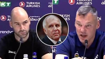 Vasilis Spanulis nije dobio čestitku od Željka Obradovića za ulazak u finale Evrolige Vasilis Spanulis nije dobio čestitku od Željka Obradovića za ulazak u finale Evrolige