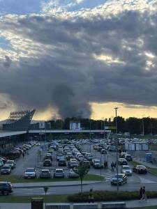  Požar u Zagrebu stavljen pod kontrolu 