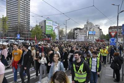  Protest studenata u Beogradu 