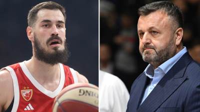  Predsjednik Zvezde Željko Drčelić oštro zaprijetio ABA ligi zbog kazne za Kalinića 