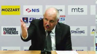  Željko Obradović nakon pobjede protiv Dubaija 