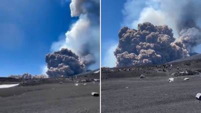  Eruptirao vulkan Etna 