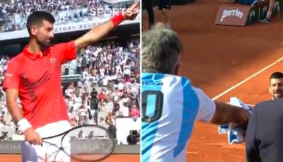  Đoković uzeo zastavu na kojoj su on i Mesi 