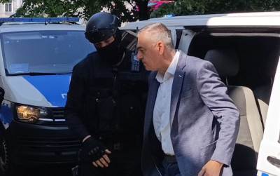 Milam Miličević doveden u Republičko javno tužilaštvo Milam Miličević doveden u Republičko javno tužilaštvo