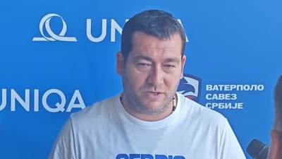  Uroš Stevanović o pripremama vaterpolista Srbije 