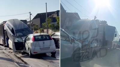  Lančani sudar na Smederevskom putu 