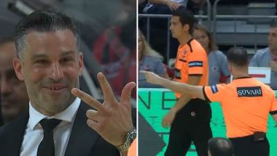 Alimpijević izbačen sa utakmice Fenerbahče Bešiktaš Alimpijević izbačen sa utakmice Fenerbahče Bešiktaš