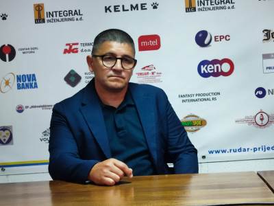  Perica Ognjenović pred gostovanje Rudar Prijedora prtiv Veleža 