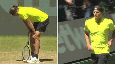  Aleks Zverev povraćai usred meča pa pobijedio 