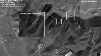  Prvi satelitski snimci nakon napada na Iran 