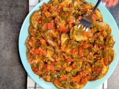  Tikvice u sosu od paradajza i paprike recept 