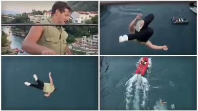  Luka Bont skače sa mosta u Mostaru 