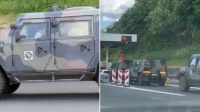  U Sarajevo ušao konvoj vojnih vozila EUFOR-a 