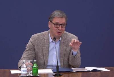  "Biće još hapšenja, radimo na identifikaciji lica": Vučić o sukobu policije i građana tokom protesta 