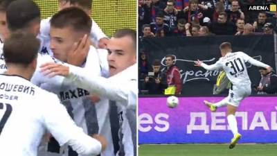  CSKA Partizan gol Milana Roganovića 