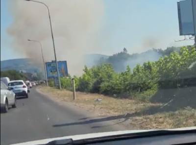  Požar kod Centruma i restorana My way 