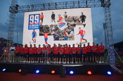  FK Borac promocija ekipe i film  