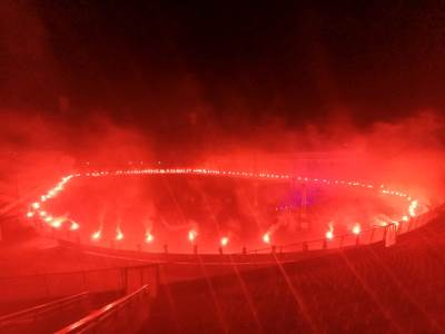  FK Borac 99. rođendan bakljada Lešinara 